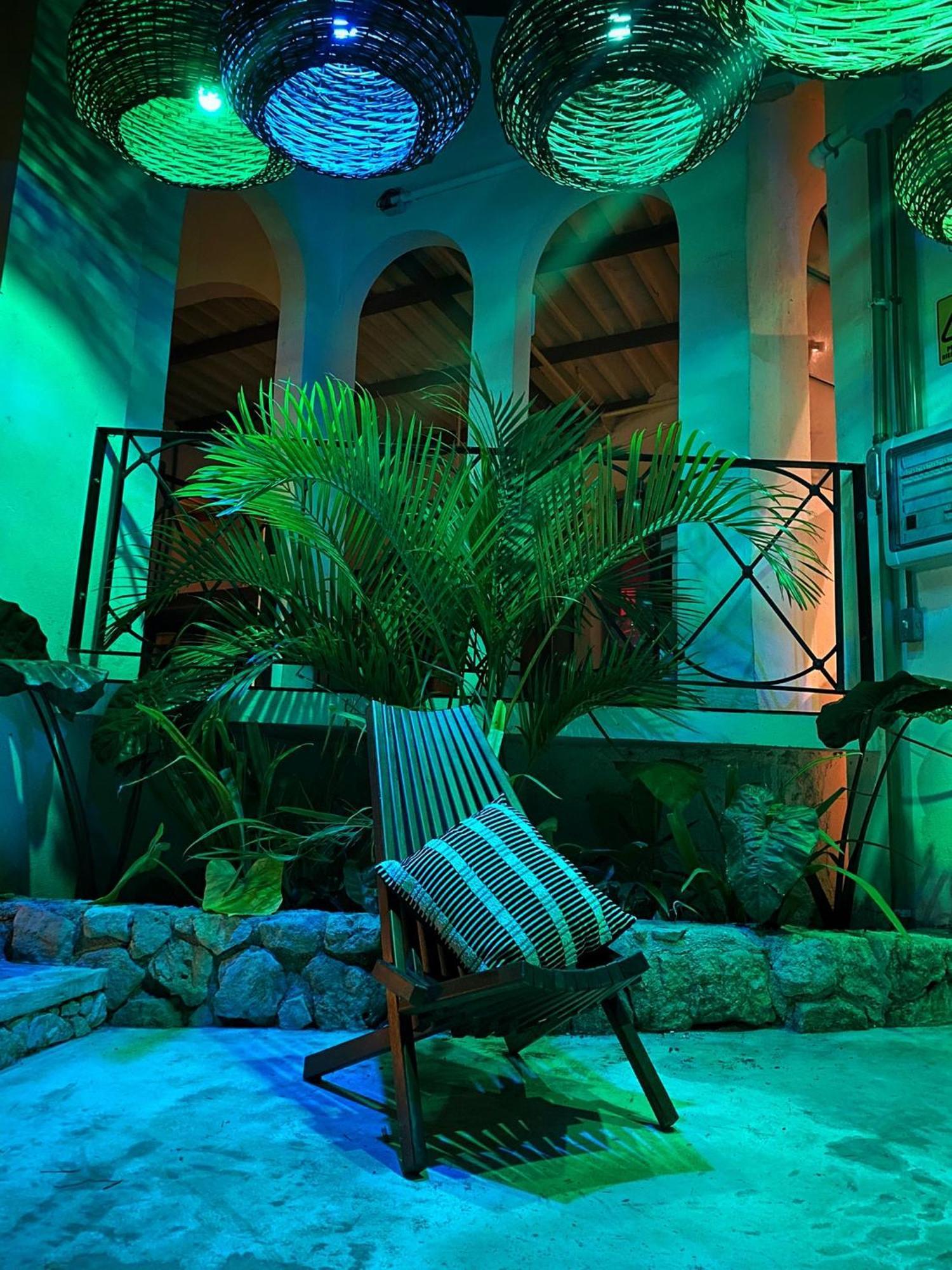 Elmar Hostel Bacalar Buitenkant foto