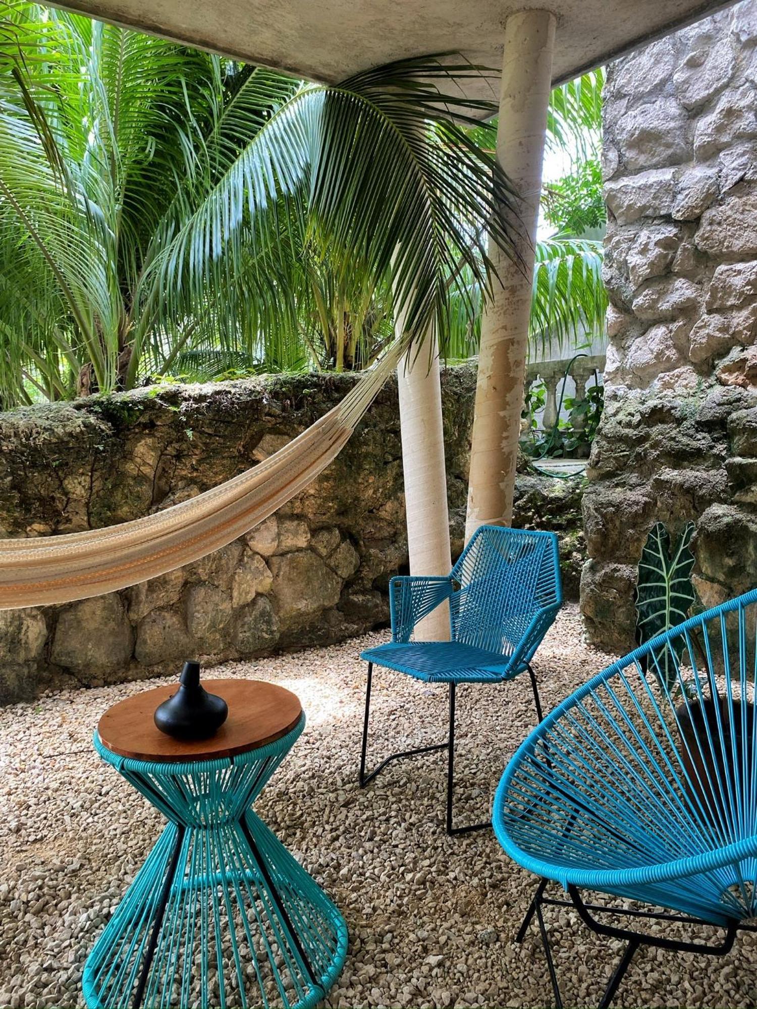 Elmar Hostel Bacalar Buitenkant foto
