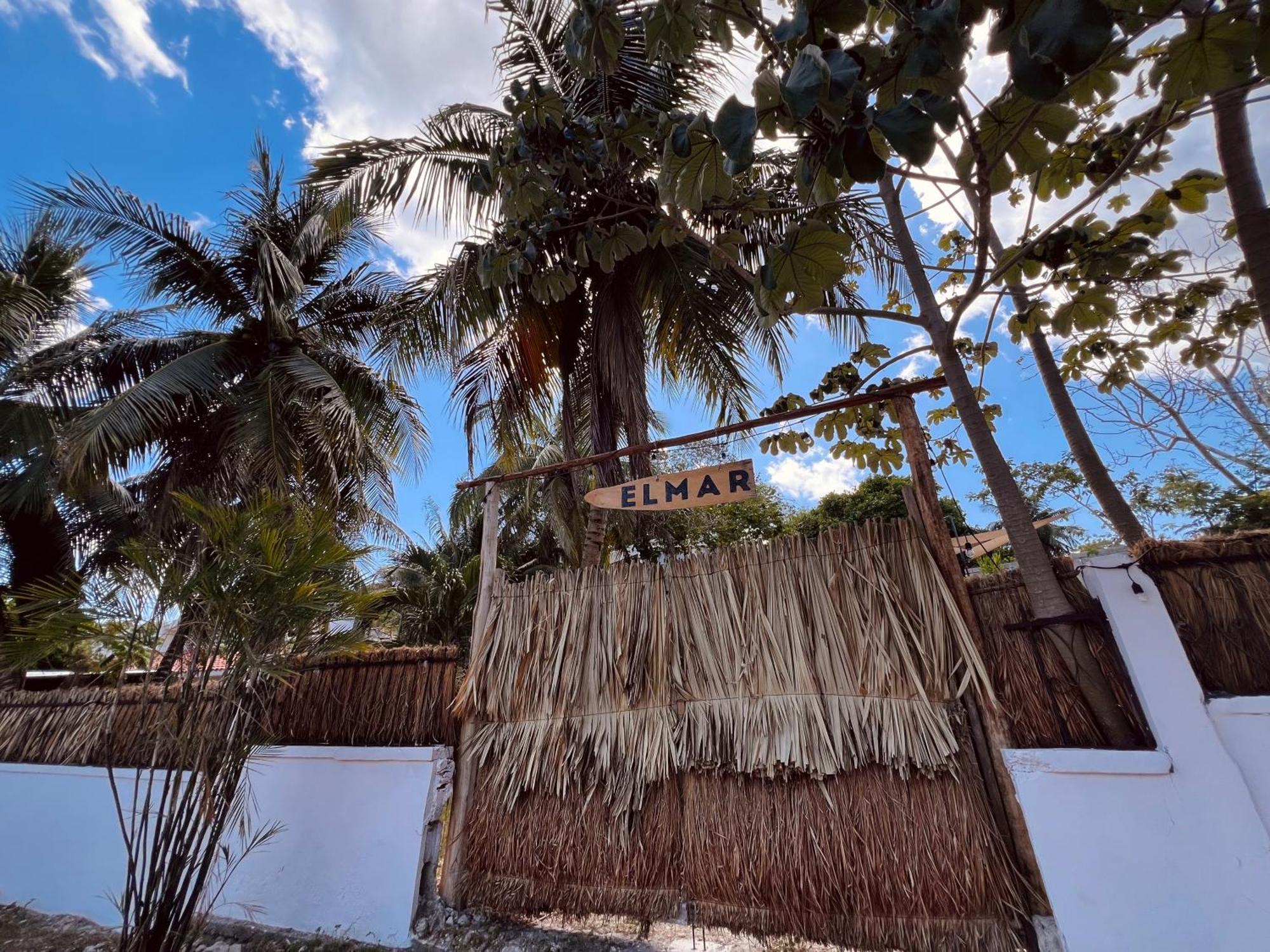 Elmar Hostel Bacalar Buitenkant foto