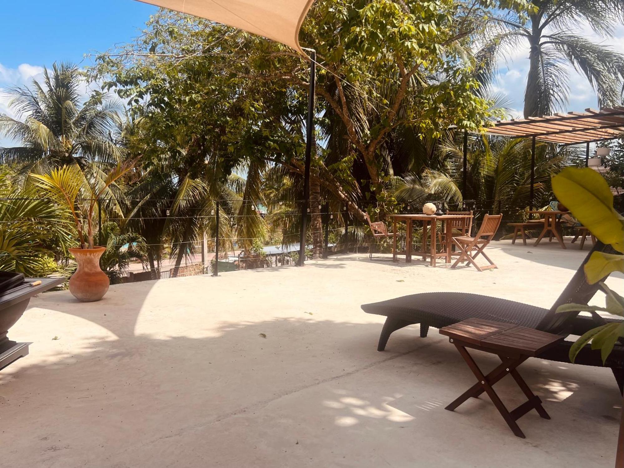 Elmar Hostel Bacalar Buitenkant foto