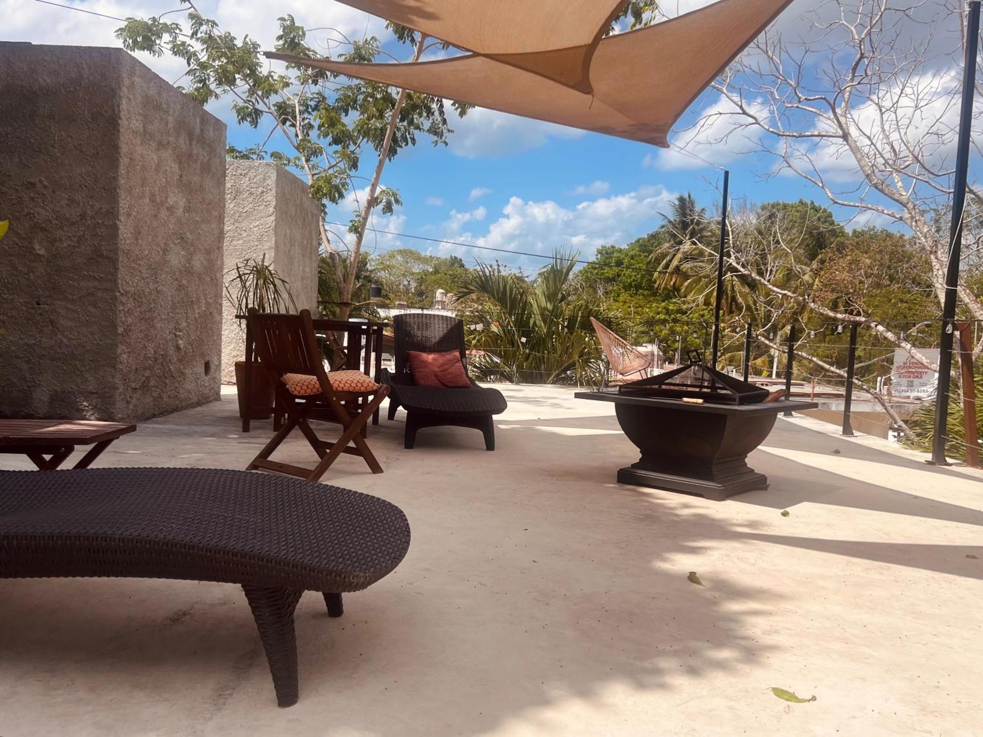 Elmar Hostel Bacalar Buitenkant foto
