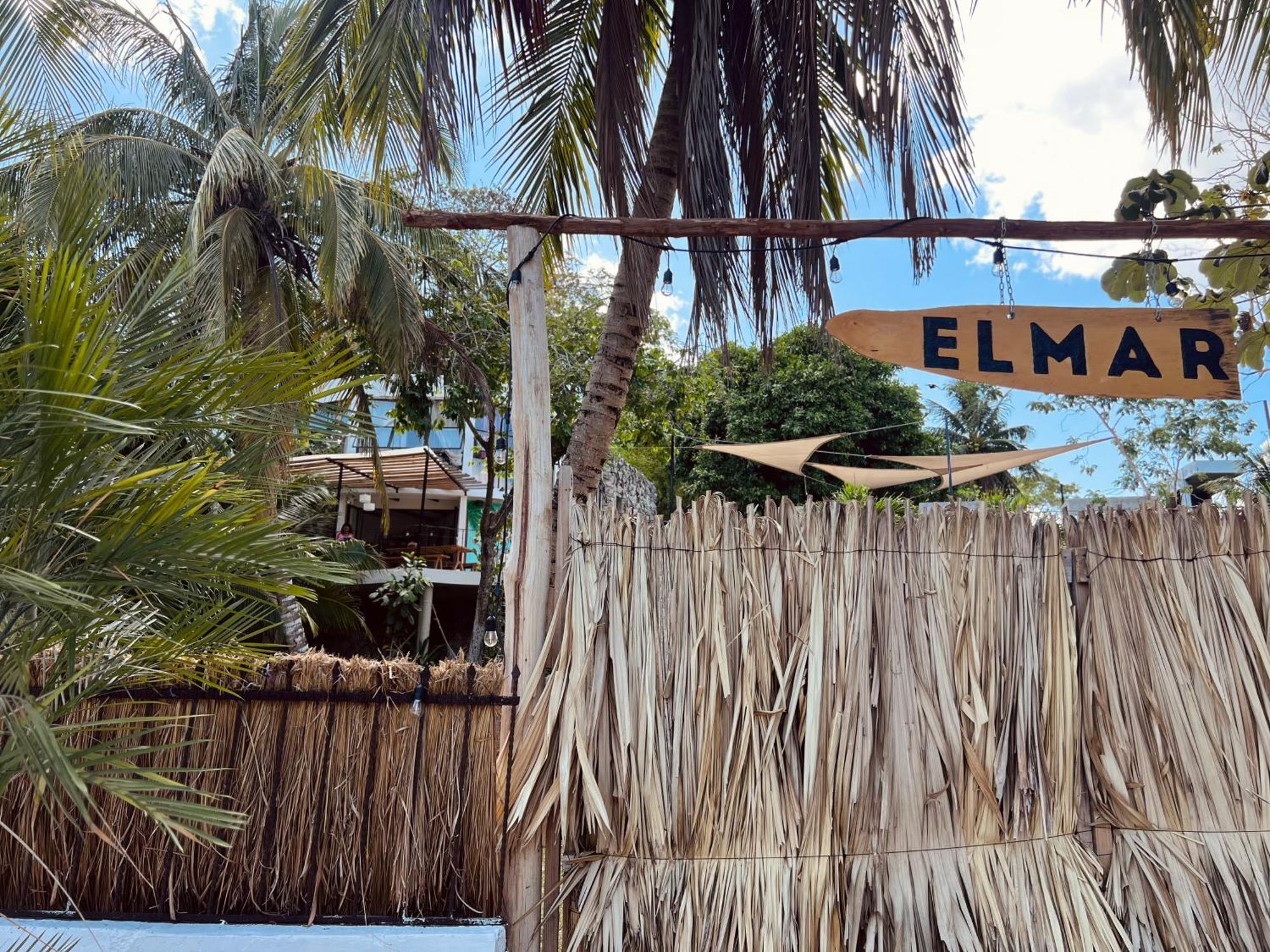 Elmar Hostel Bacalar Buitenkant foto