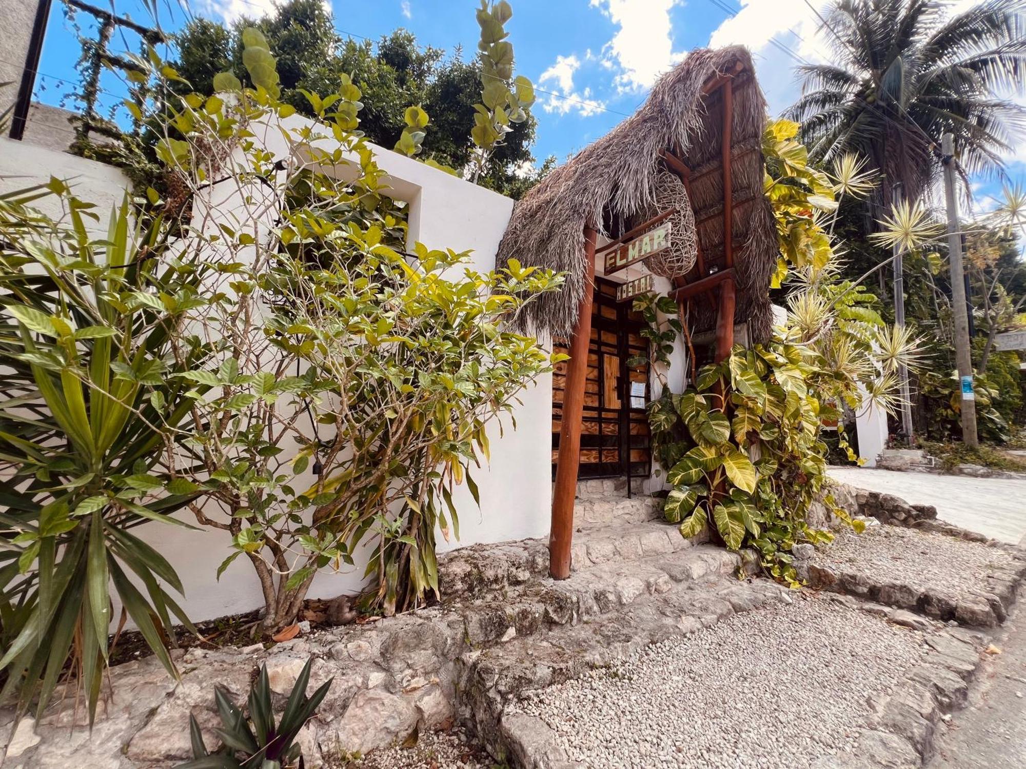 Elmar Hostel Bacalar Buitenkant foto