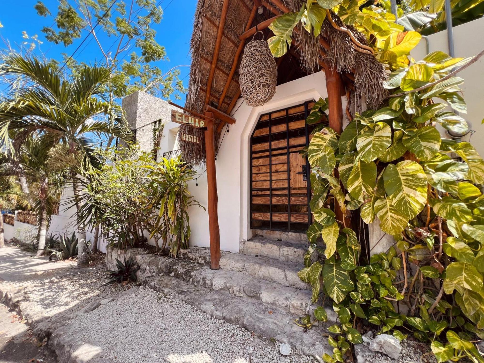 Elmar Hostel Bacalar Buitenkant foto